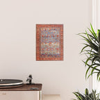 Sultanabad Antique Persian Rug Print Poster Gallery Image 2