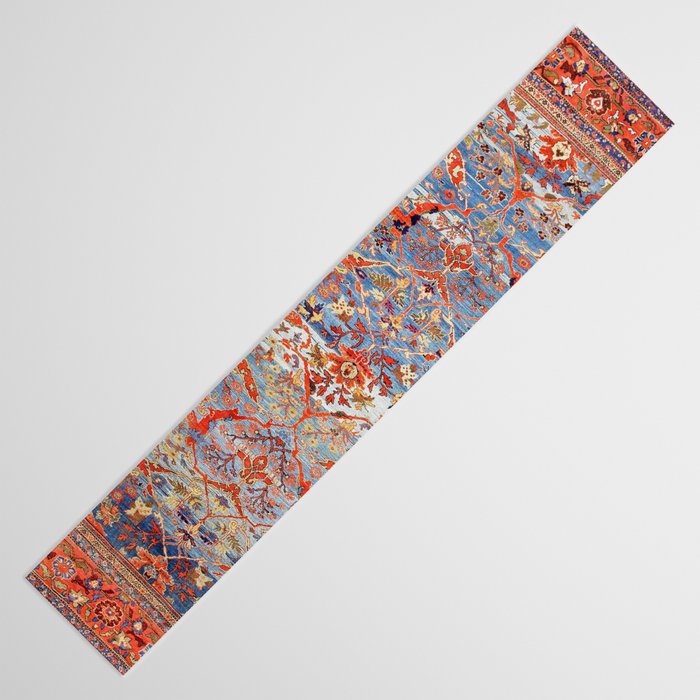 Sultanabad Antique Persian Rug Print Table Runner Gallery Image 3