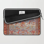 Sultanabad Antique Persian Rug Print Laptop Sleeve Gallery Image 2