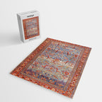 Sultanabad Antique Persian Rug Print Jigsaw Puzzle Gallery Image 2