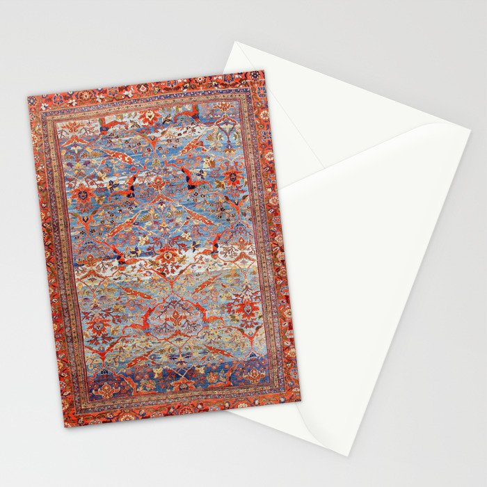 Sultanabad Antique Persian Rug Print Stationery Card Gallery Image 2