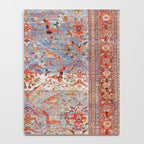 Sultanabad Antique Persian Rug Print Notebook Gallery Image 4