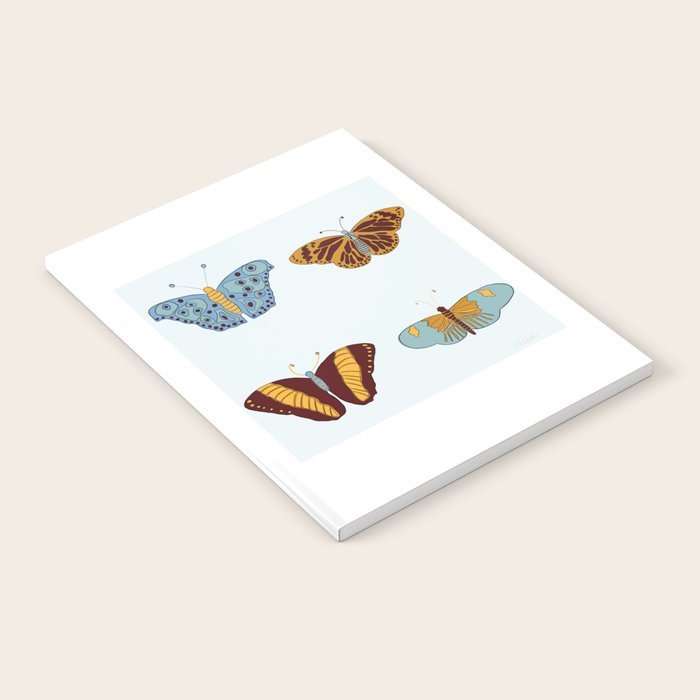 Fall butterflies Notebook Gallery Image 1