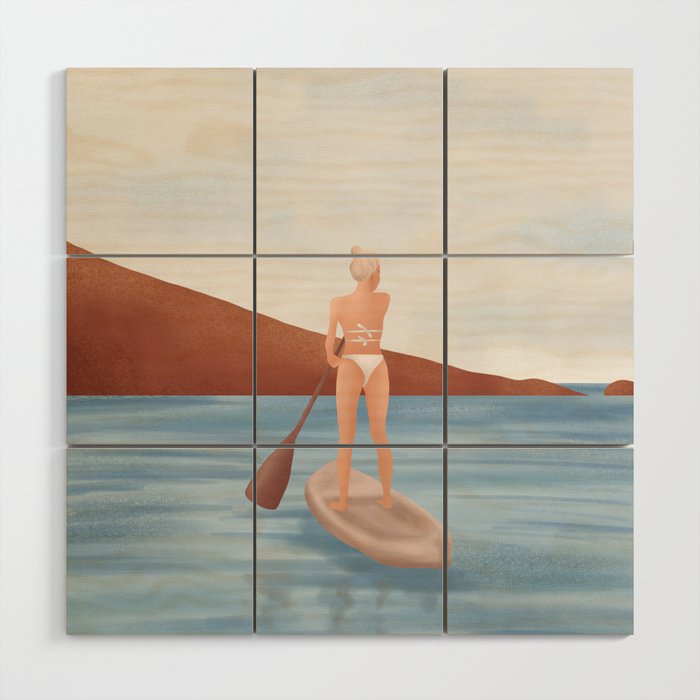 Summer Vacation II Wood Wall Art Gallery Image 1