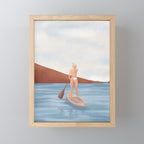 Summer Vacation II Mini Art Print Gallery Image 1
