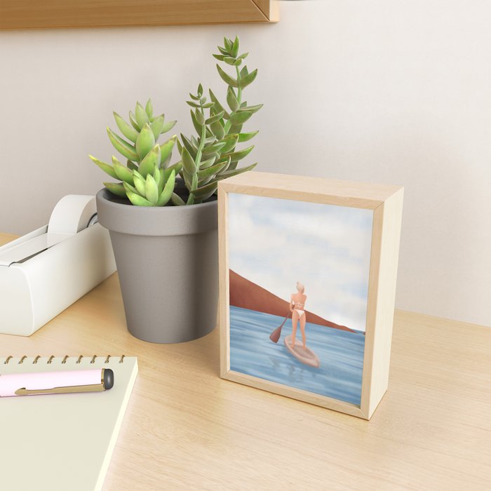 Summer Vacation II Mini Art Print Gallery Image 2