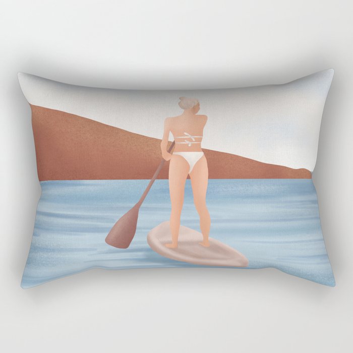 Summer Vacation II Rectangular Pillow Gallery Image 2