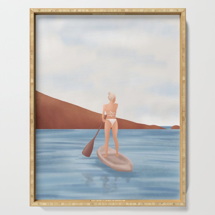 Summer Vacation II Serving Tray Gallery Image 1