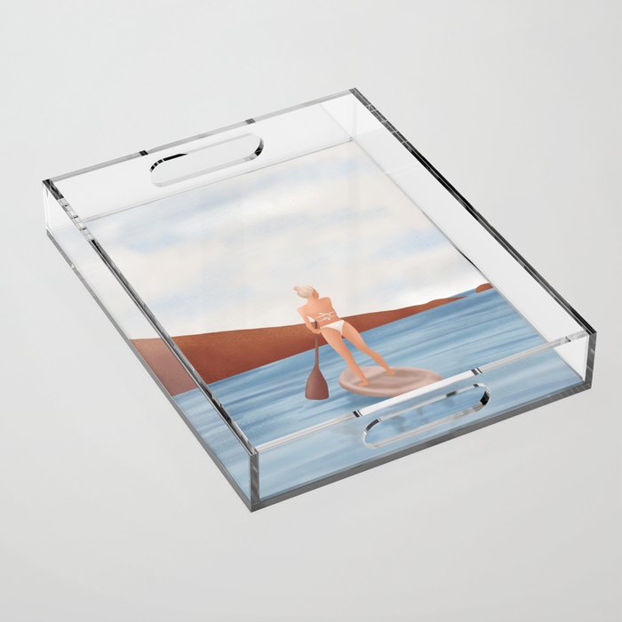 Summer Vacation II Acrylic Tray Gallery Image 1