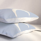 Moon Minimalism - Blue Pillow Sham Gallery Image 3