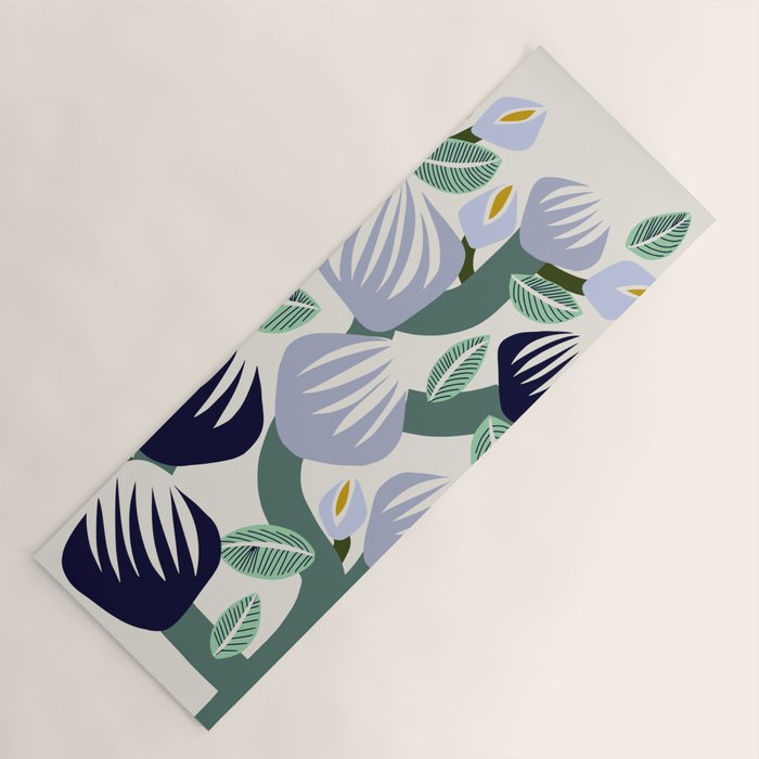 expectant iteration bold branch Yoga Mat Gallery Image 1