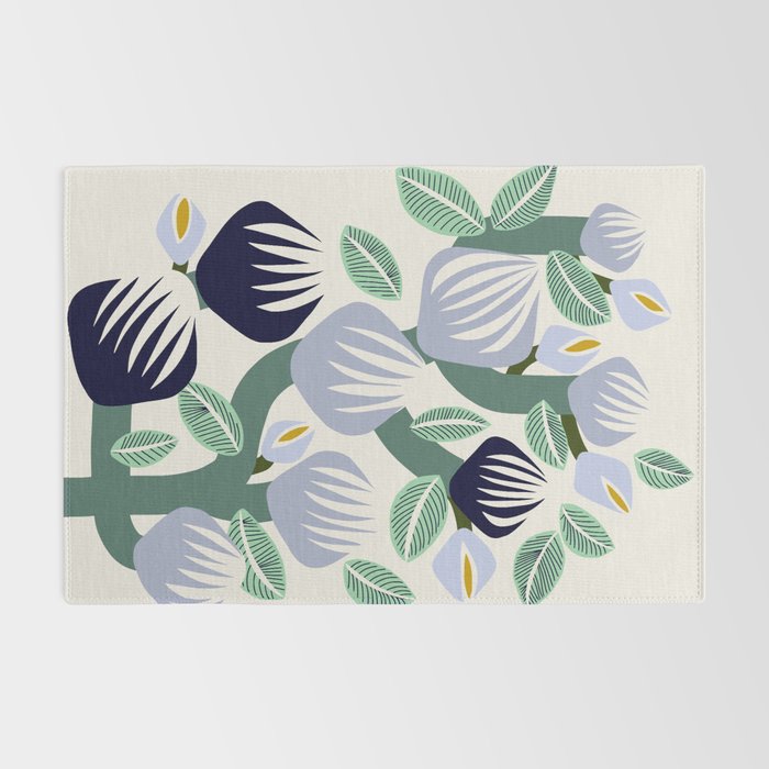 expectant iteration bold branch Rug Gallery Image 2