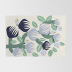 expectant iteration bold branch Rug Gallery Image 2