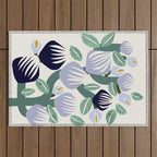 expectant iteration bold branch Outdoor Rug Gallery Image 1