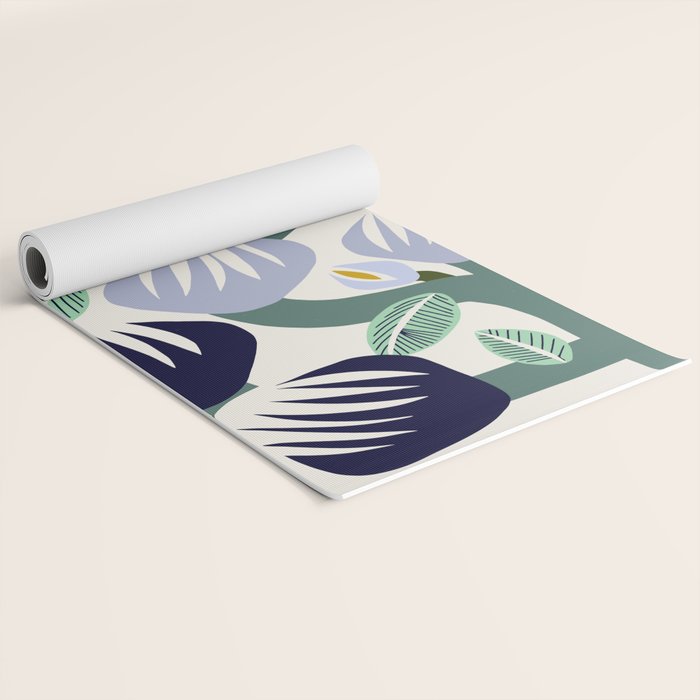 expectant iteration bold branch Yoga Mat Gallery Image 2