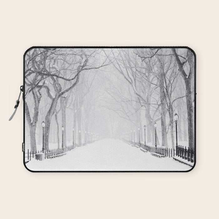 Snowy Park Laptop Sleeve Gallery Image 1