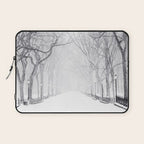 Snowy Park Laptop Sleeve Gallery Image 1