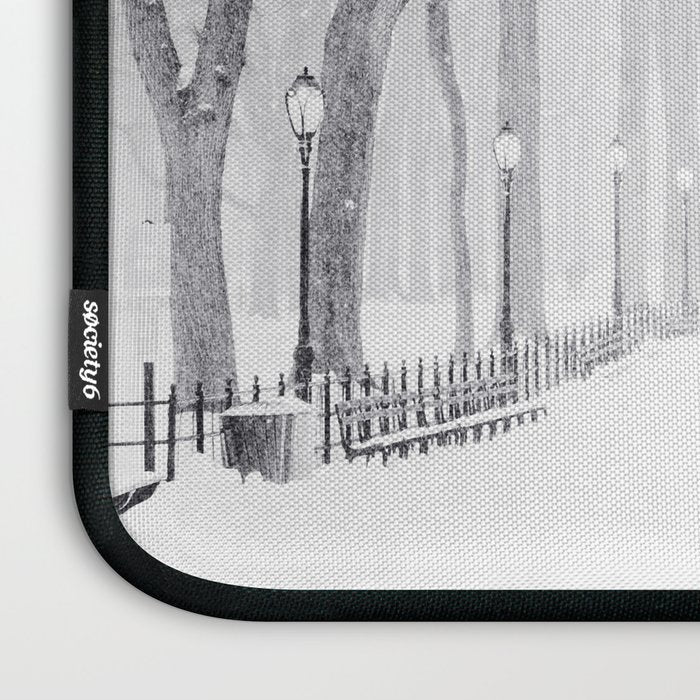 Snowy Park Laptop Sleeve Gallery Image 3