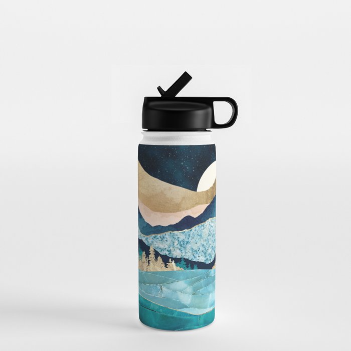 Midnight Ocean Water Bottle Gallery Image 1