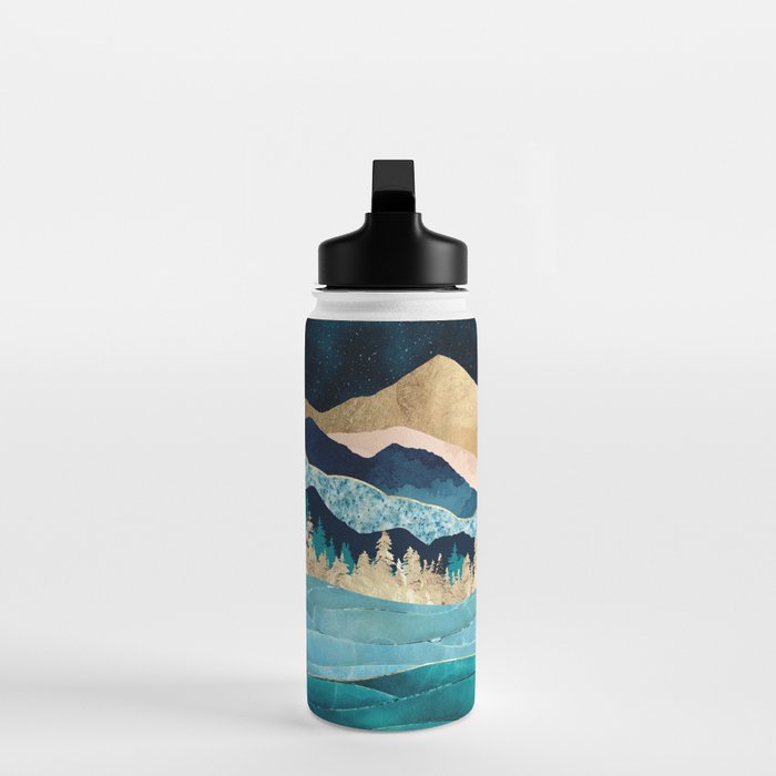 Midnight Ocean Water Bottle Gallery Image 3