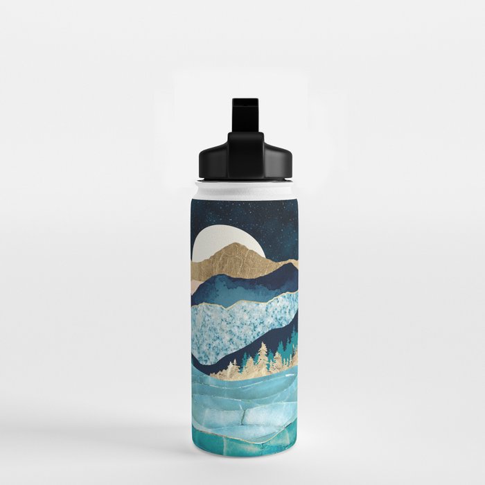 Midnight Ocean Water Bottle Gallery Image 2