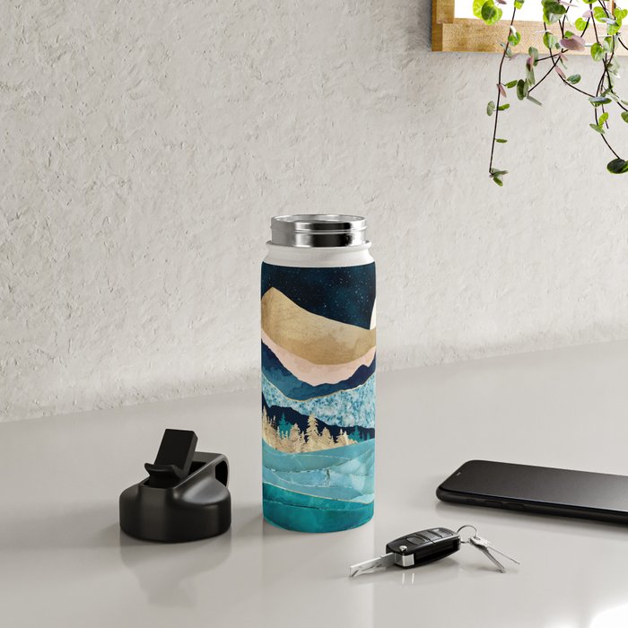 Midnight Ocean Water Bottle Gallery Image 4