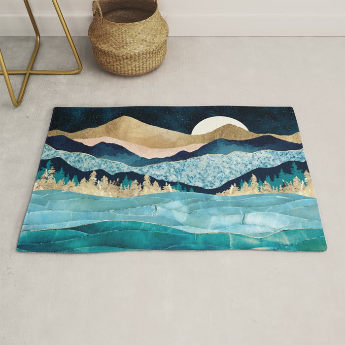 Midnight Ocean Rug Gallery Image 1