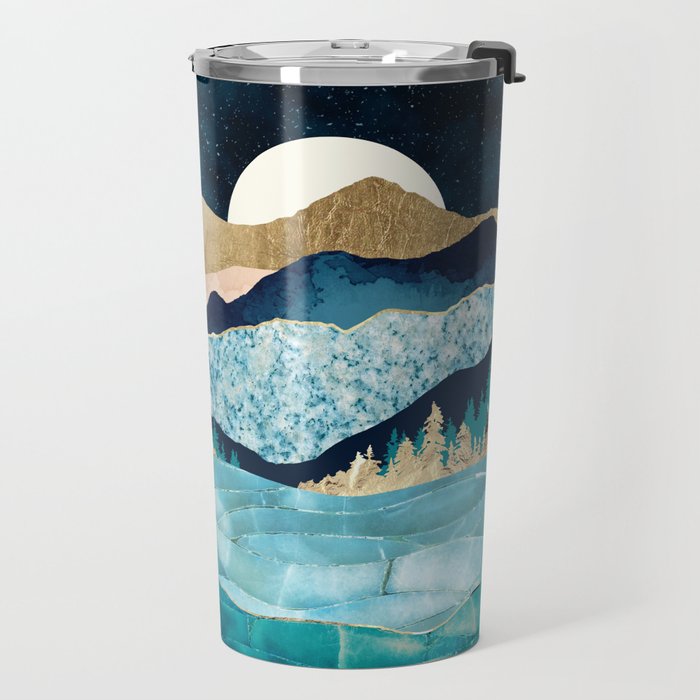 Midnight Ocean Travel Mug Gallery Image 2