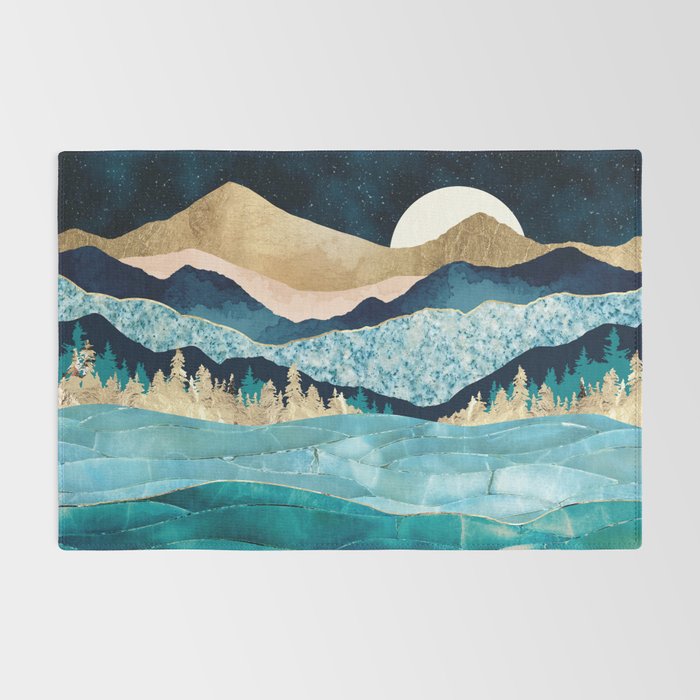 Midnight Ocean Rug Gallery Image 2