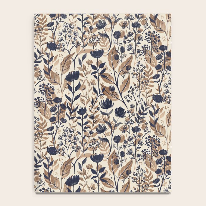 Moody Blooms Dark Neutral Notebook Gallery Image 4