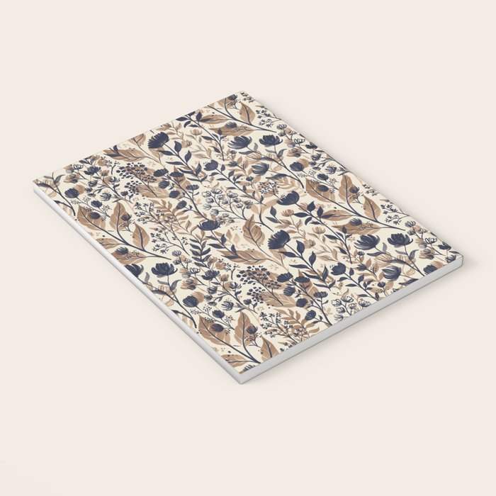 Moody Blooms Dark Neutral Notebook Gallery Image 3