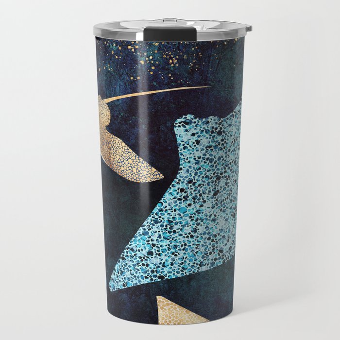 Metallic Stingray II Travel Mug Gallery Image 1