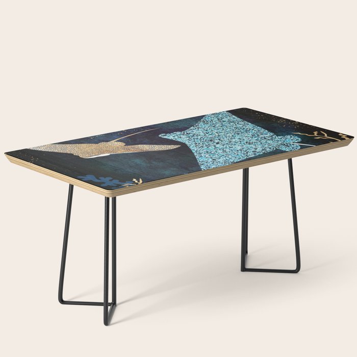 Metallic Stingray II Coffee Table Gallery Image 1