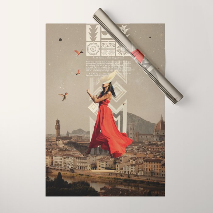 Bird Whisperer Wrapping Paper Gallery Image 1