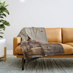 Bird Whisperer Throw Blanket Gallery Image 1