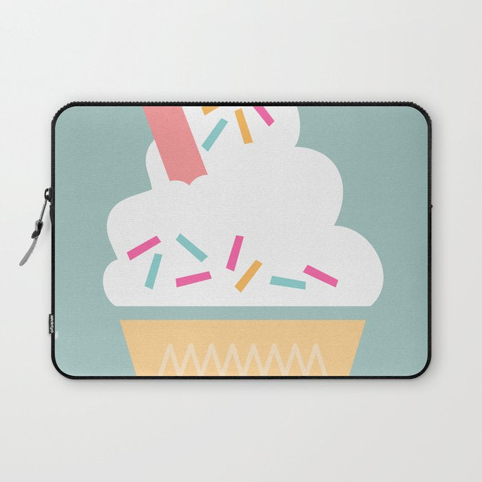 Ice Cream (Mint) Laptop Sleeve Gallery Image 1
