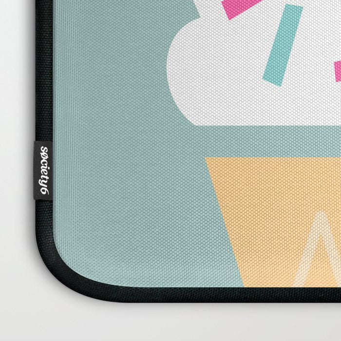 Ice Cream (Mint) Laptop Sleeve Gallery Image 3