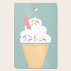 Ice Cream (Mint) Cutting Board Gallery Image 1
