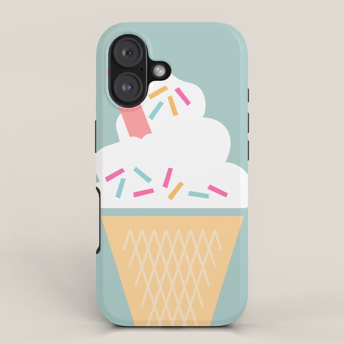 Ice Cream (Mint) iPhone Case Gallery Image 1