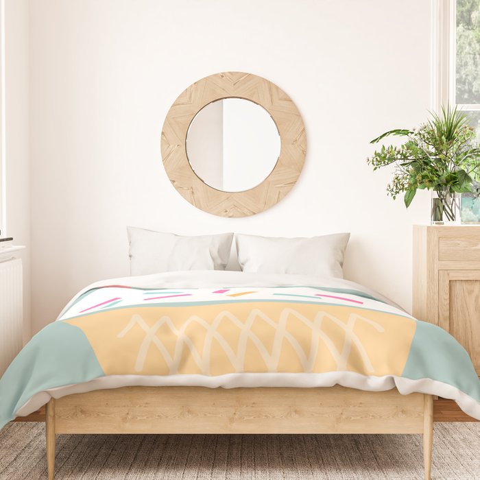 Ice Cream (Mint) Duvet Cover Gallery Image 3