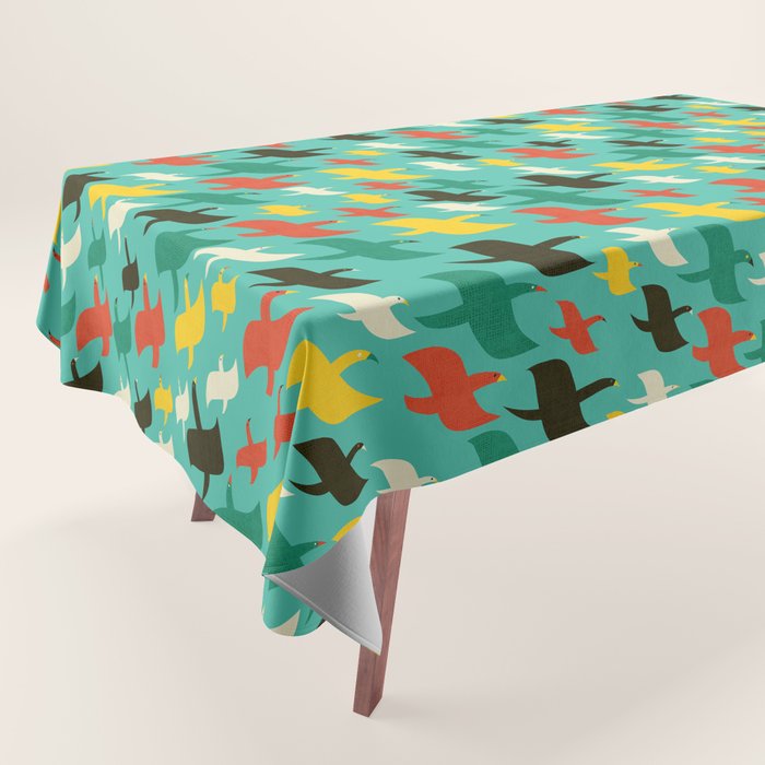 Birds are flying Tablecloth Gallery Image 1