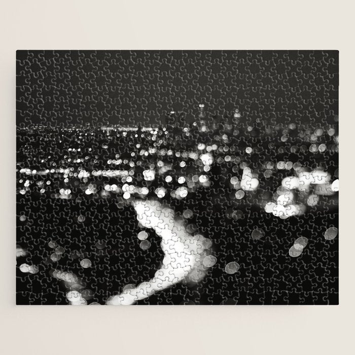 Los Angeles cityscape. L.A. Noir Jigsaw Puzzle Gallery Image 1