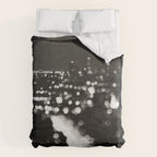 Los Angeles cityscape. L.A. Noir Comforter Gallery Image 6