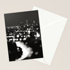 Los Angeles cityscape. L.A. Noir Stationery Card Gallery Image 2