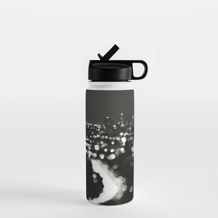 Los Angeles cityscape. L.A. Noir Water Bottle Gallery Image 1