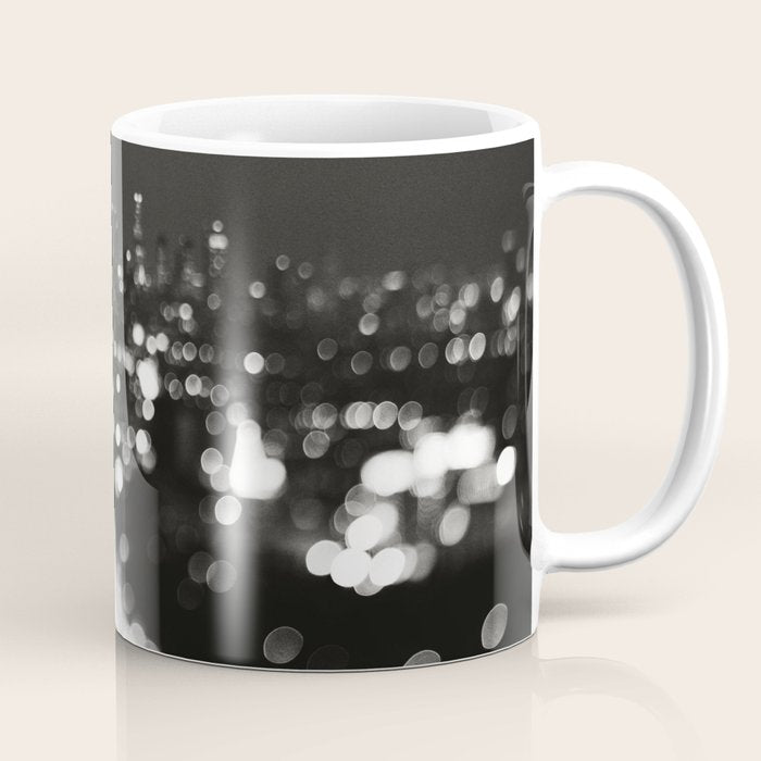 Los Angeles cityscape. L.A. Noir Coffee Mug Gallery Image 1
