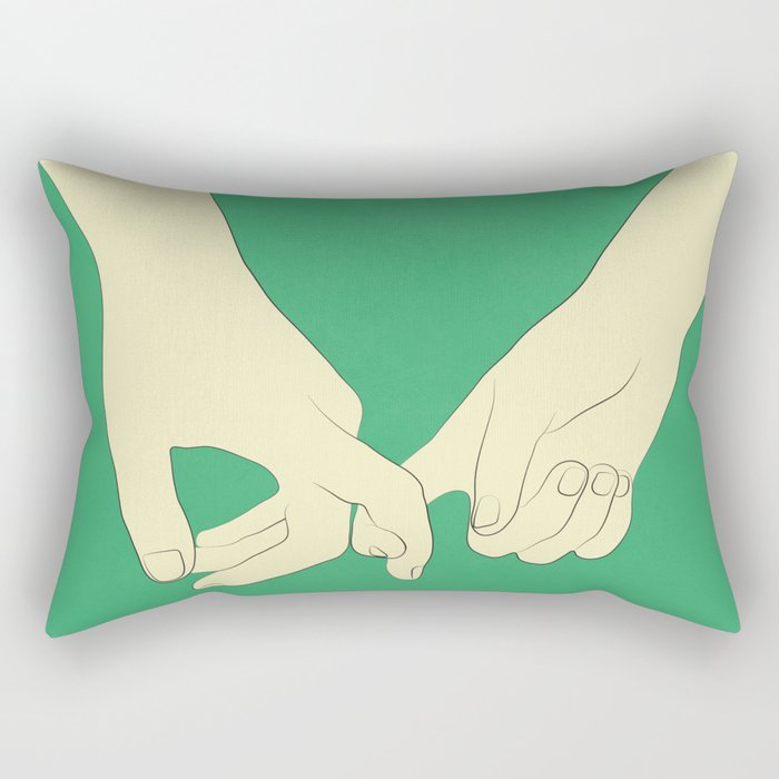 By Your Side 05 Rectangular Pillow Gallery Image 2