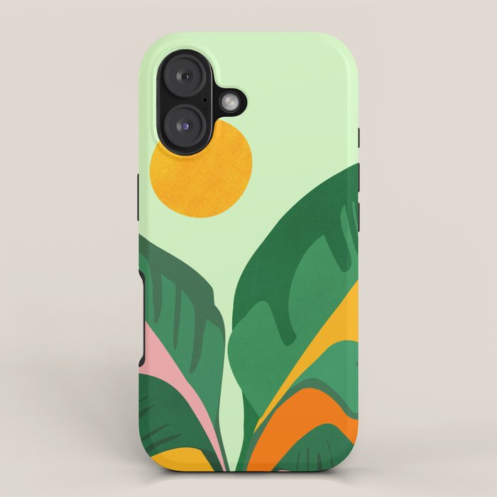 Things Are Looking Up / Tropical Greenery iPhone Case Gallery Image 1