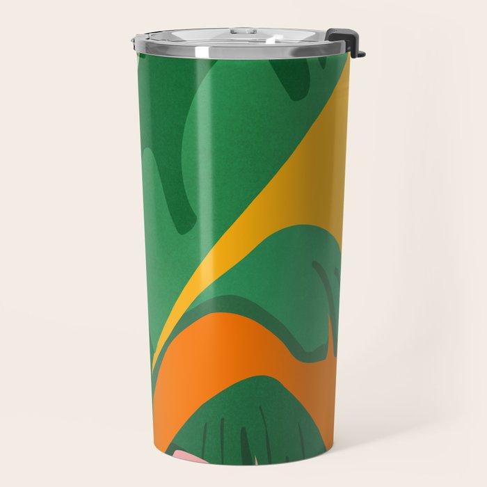 Things Are Looking Up / Tropical Greenery Travel Mug Gallery Image 2
