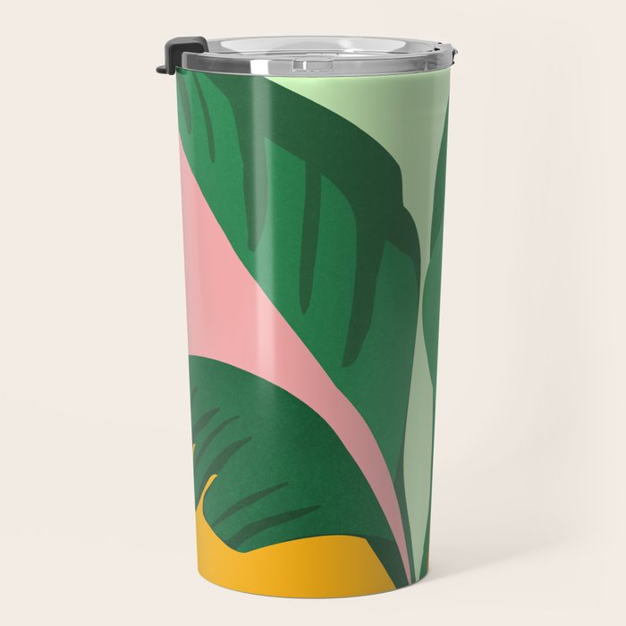 Things Are Looking Up / Tropical Greenery Travel Mug Gallery Image 3
